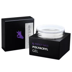   Perfect PolyAcryl Gel - Polygel White Glitter 15g - Perfect Nails