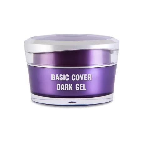 Basic Cover Dark Gel - Körömágyhosszabbító Zselé 15g - Perfect Nails