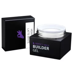   Latte White Builder Gel - Hema Free Építőzselé 50g - Perfect Nails