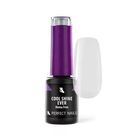 Cool Shine Ever Top Coat Gel - Hema Free Fényzselé - 4ml - Perfect Nails