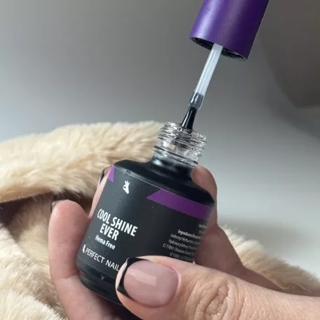 Cool Shine Ever Top Coat Gel - Hema Free Fényzselé - 4ml - Perfect Nails