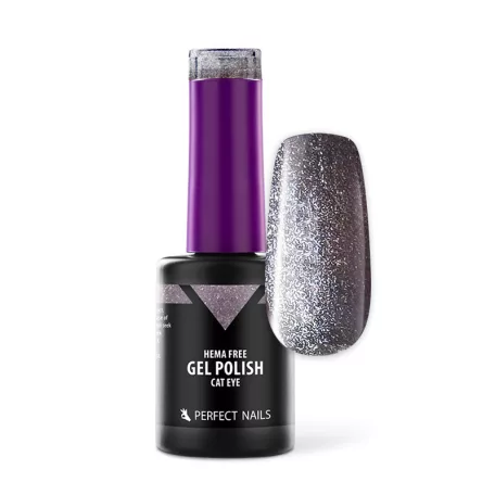 HEMA FREE Cat Eye Gél Lakk -  Platinum - 8ml - Perfect Nails