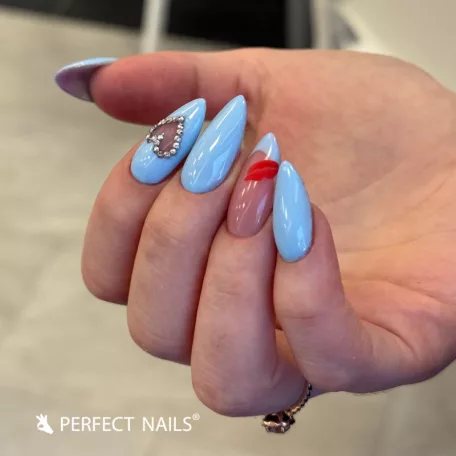 HEMA FREE Géllakk HF049 4ml - Pastel Blue - Perfect Nails