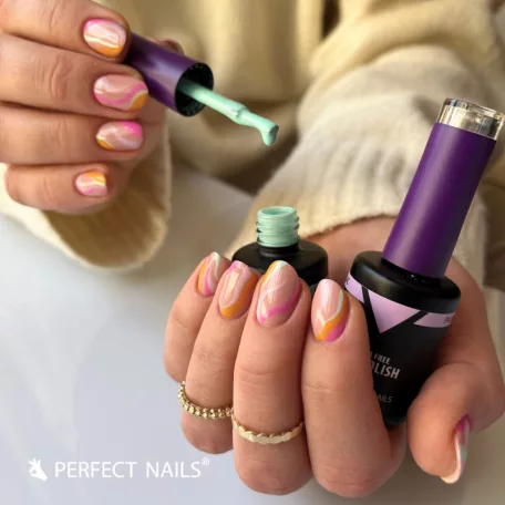 HEMA FREE Géllakk HF050 4ml - Pastel Mint - Perfect Nails