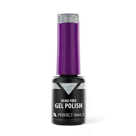 HEMA FREE Gél Lakk  - Flash Silver - 4ml - Perfect Nails