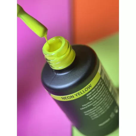 HEMA FREE Gél Lakk - Neon Yellow - 4ml - Perfect Nails