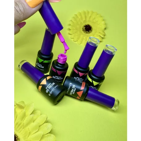 HEMA FREE Gél Lakk - Neon Purple - 4ml - Perfect Nails