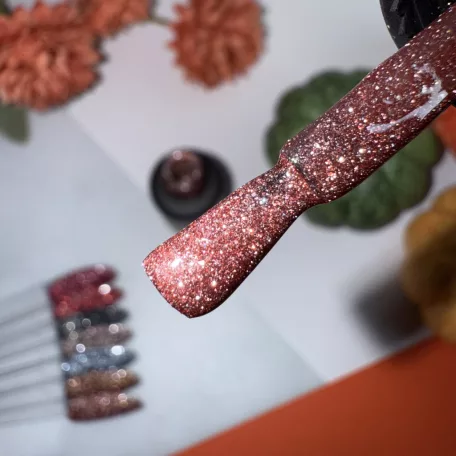 HEMA FREE Gél Lakk - Flash Copper - 4ml  - Perfect Nails