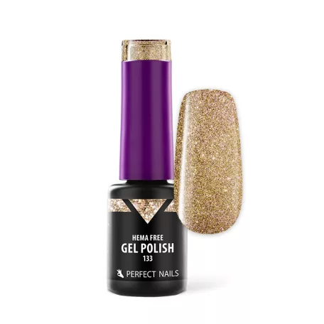 HEMA FREE Gél Lakk - 133 Glam Gold - 4ml - Perfect Nails
