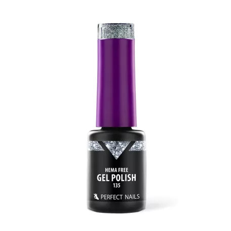 HEMA FREE Gél Lakk - 135 Glam Grey - 4ml - Perfect Nails