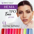 HEMA FREE Gél Lakk HF019 8ml - Lotus - Perfect Nails
