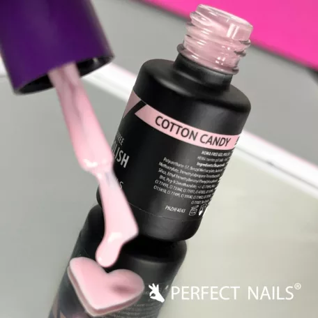 HEMA FREE Gél Lakk HF043 8ml - Cotton Candy - Perfect Nails