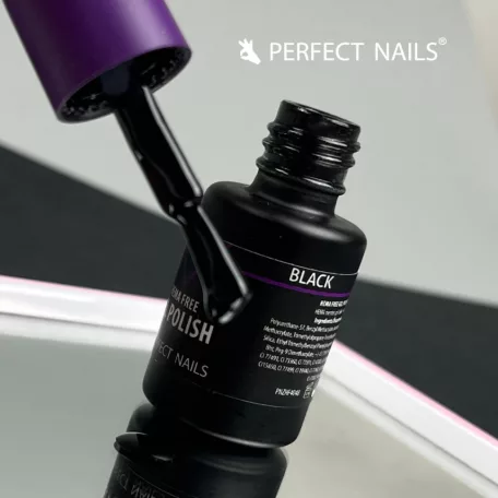 HEMA FREE Gél Lakk HF048 8ml - Black - Perfect Nails