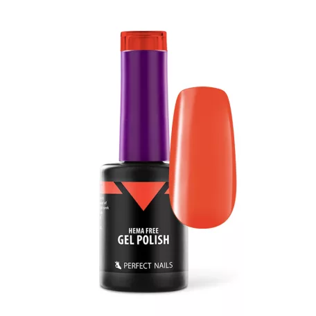 HEMA FREE Gél Lakk - Neon Grapefruit - 8ml - Perfect Nails
