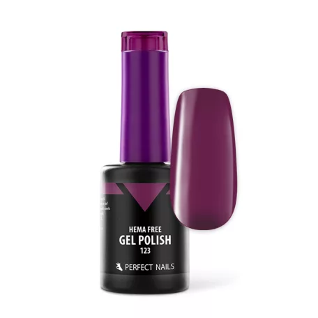 HEMA FREE Gél Lakk - 123 Maroon - 8ml - Perfect Nails