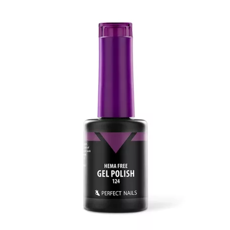 HEMA FREE Gél Lakk - 124 Merlot - 8ml - Perfect Nails