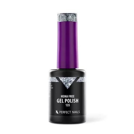 HEMA FREE Gél Lakk - 135 Glam Grey - 8ml - Perfect Nails