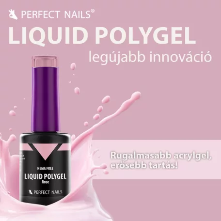 Liquid Polygel - Clear - 8ml - Perfect Nails