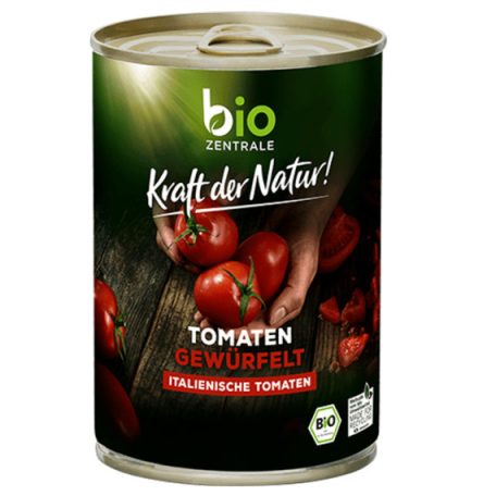 Bio-Zentrale BIO Kockára Aprított Paradicsom 400g