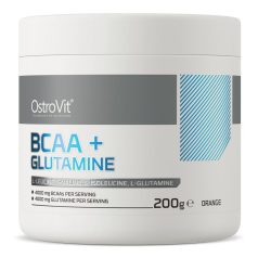OstroVit BCAA + Glutamine 200g Orange