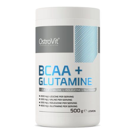 OstroVit BCAA + Glutamine 500g Lemon