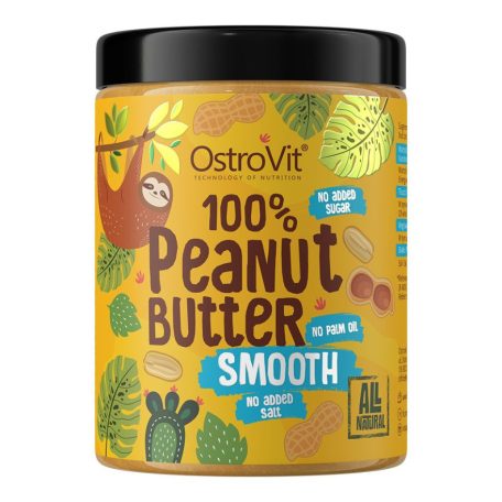 OstroVit Peanut Butter 100% Smooth 1000g