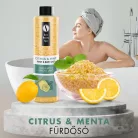 Citrus és Menta frissítő fürdősó és lábsó 330g
