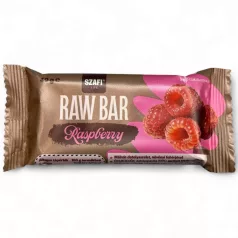 Szafi Life proteines raw bar - raspberry 40g (gluténmentes)