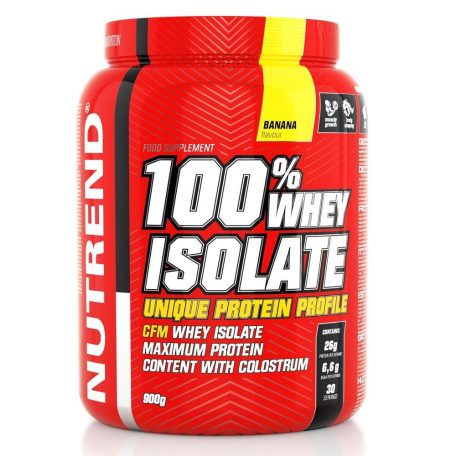 Nutrend 100% WHEY ISOLATE - 900g tejsavó fehérje