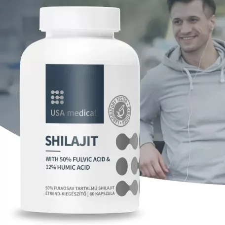 Shilajit 50% fulvosav tartalommal 60 kapszula - USA medical
