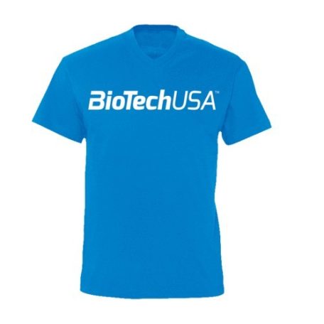 BiotechUSA férfi póló Tropical Blue