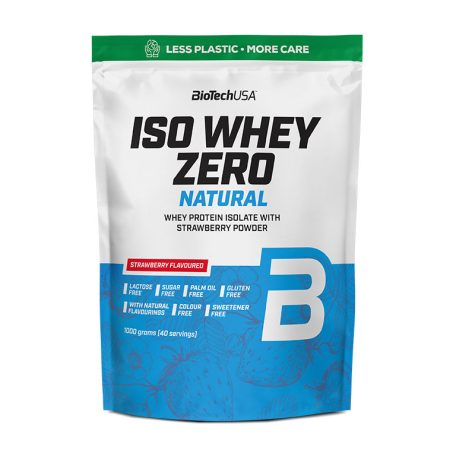 Biotech Iso Whey Zero Natural italpor 1000g