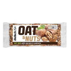 Biotech OAT & Nuts 70g energia szelet sportolóknak