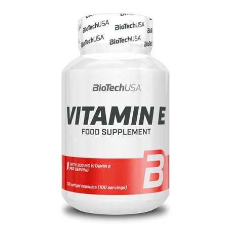 Biotech Vitamin E 100 lágyzselatin kapszula agyvitamin