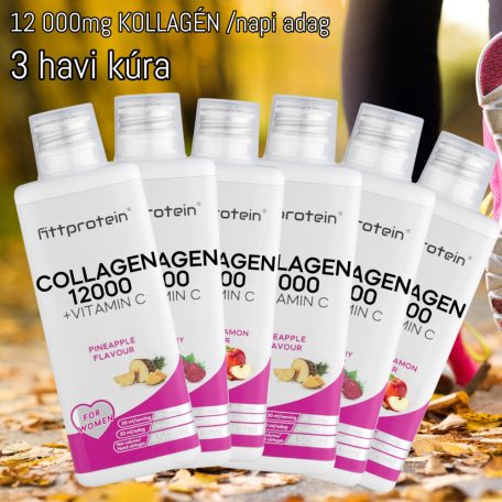 Fittprotein 3 Havi Kollagén Kúra (6db kollagén ital) íz: vegyes