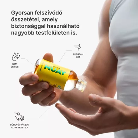 MUAY Boxing Liniment Melegítő olaj 120ml Duopack