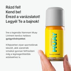 MUAY Boxing Liniment Melegítő olaj 120ml Csomag (4db)
