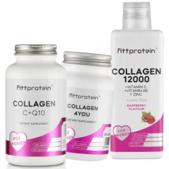 Fittprotein Kollagén Kipróbálom csomag (Málna íz)