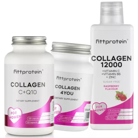 Fittprotein Kollagén Kipróbálom csomag (Málna íz)
