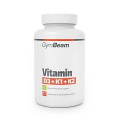 GymBeam D3+K1+K2 vitamin 60 kapszula