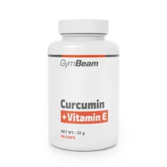 GymBeam Kurkumin + E-vitamin 90 kapszula