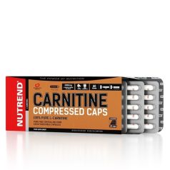 Nutrend Carnitine Compressed Caps - 120 Kapszula l-karnitin tartalmú diétás termék