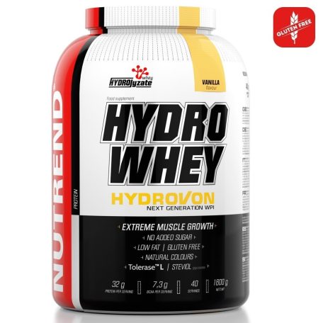 Nutrend Hydro Whey - 1600g tejsavó fehérje