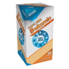 OCSO 100% RDA B-Vitamin komplex 30 tabletta