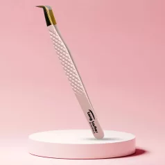 Long Lashes Pro Fiber Slim Volume csipesz - Arany fejű