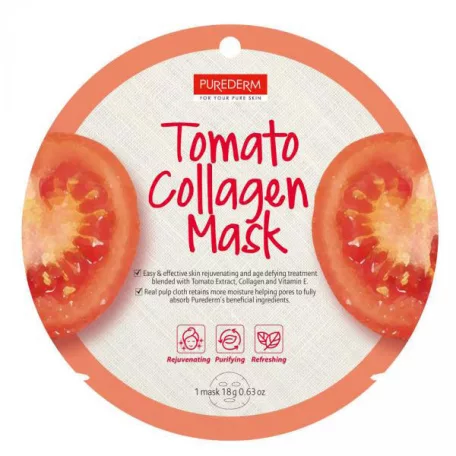 PureDerm Paradicsom maszk circle