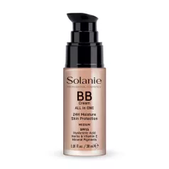   Solanie BB krém hialuronsavval és fényvédővel SPF15 - médium 30ml