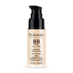   Solanie BB krém hialuronsavval és fényvédővel SPF15 - világos neutrális 30ml