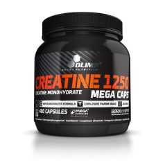 Olimp Creatine 1250 Mega Caps 400 kapszula  kreatin kapszula sportolóknak