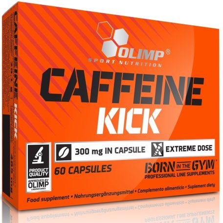 Olimp Caffeine Kick - 60 kapszula fizikai és szellemi képesség növelő